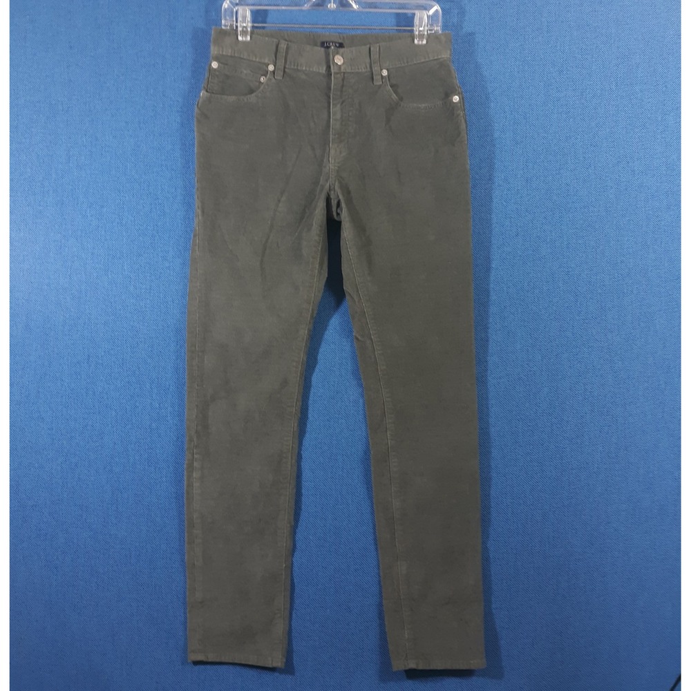 J.CREW Flex Corduroy Pants Mens Size 29 x 32 5-Pocket Style J7334